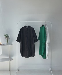 AS KNOW AS plus（アズノゥアズプラス）の「○刺繍レース切替え5分袖チュニック（チュニック・レディース）」