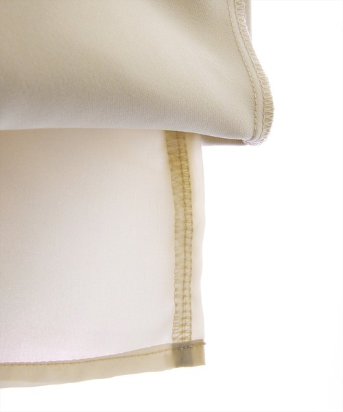 clear（クリア）の「ロング丈ストレッチマーメイドスカート [スタイルアップ マーメイド／Iライン／フレア]≪2024AW新作≫（スカート・レディース・ブラック/アイボリー/ライトピンク/サックスブルー/ブラウン/テラコッタ/ブルーグレー/レッド・S/M）」の9枚目の写真