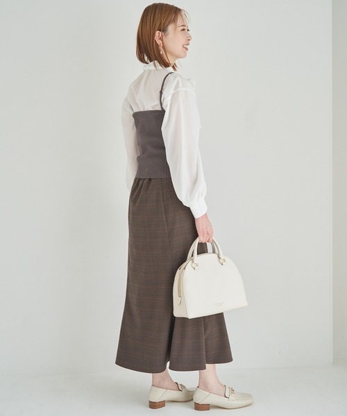 ROPE' PICNIC（ロペピクニック）の「リンクコーデ/ラナテックマーメイドスカート（スカート・レディース・グリーン系その他/ベージュ系その他2/ブラック/ブラック系その他・36/38/40）」の9枚目の写真