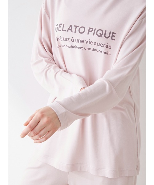 gelato pique（ジェラートピケ）の「インレイロゴプルオーバー（ルーム