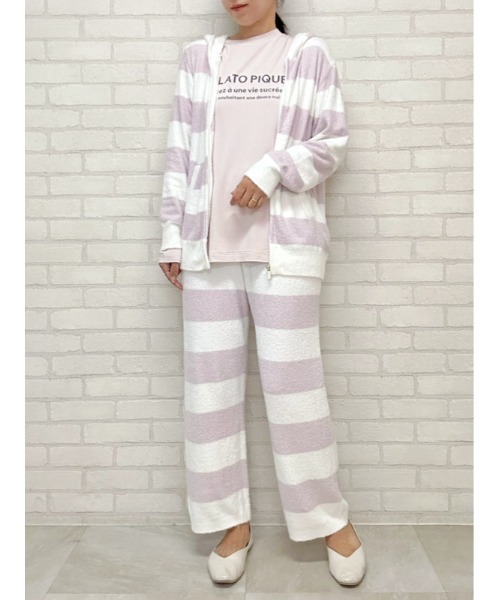 gelato pique（ジェラートピケ）の「インレイロゴプルオーバー（ルーム