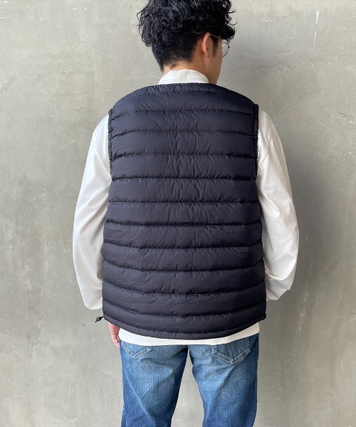 DANTON/ダントン] インナーダウン クルーネックベスト（ダウン