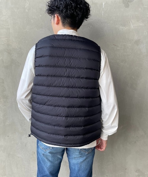 Danton ダントン ダウンベスト ネイビー DANTON - DANTON / ダントン | インナー ダウンベスト | 40