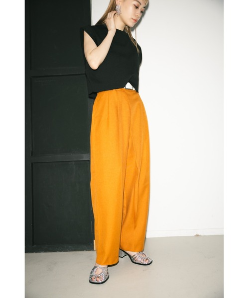 SLY（スライ）の「SQUARE BUCKLE LONG BELT スクエアバックル ロング ベルト（ベルト・レディース・ブラック/アイボリー・FREE）」の4枚目の写真