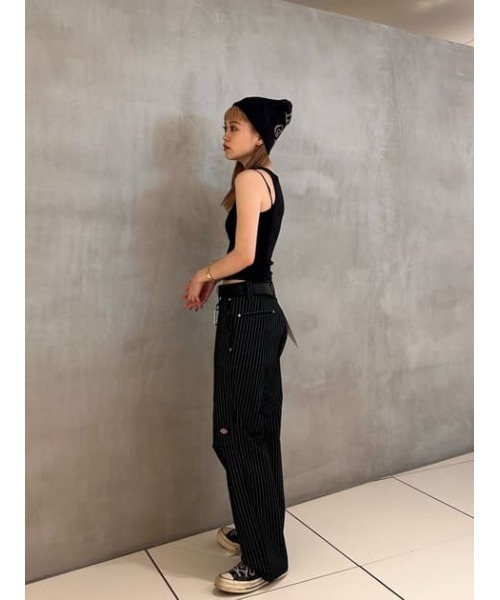 SLY（スライ）の「SQUARE BUCKLE LONG BELT スクエアバックル ロング ベルト（ベルト・レディース・ブラック/アイボリー・FREE）」の21枚目の写真