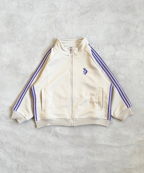 BIG FIELD（ビッグフィールド）の「トラックジャケット（90～150cm）（ジャージ・キッズ・ブルー/ベージュ/ブラック・90/100/110/120/130/140/150）」の3枚目の写真