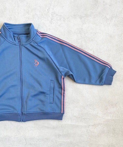 BIG FIELD（ビッグフィールド）の「トラックジャケット（90～150cm）（ジャージ・キッズ・ブルー/ベージュ/ブラック・90/100/110/120/130/140/150）」の10枚目の写真