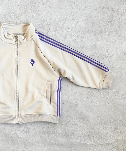 BIG FIELD（ビッグフィールド）の「トラックジャケット（90～150cm）（ジャージ・キッズ・ブルー/ベージュ/ブラック・90/100/110/120/130/140/150）」の5枚目の写真