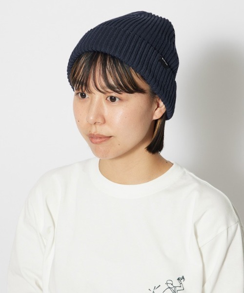 Snow Peak(スノーピーク)の「Pe/Co Knit Cap(ニットキャップ/ビーニー・メンズ・ネイビー/グレー/ブラック・ONE SIZE)」の1枚目の写真