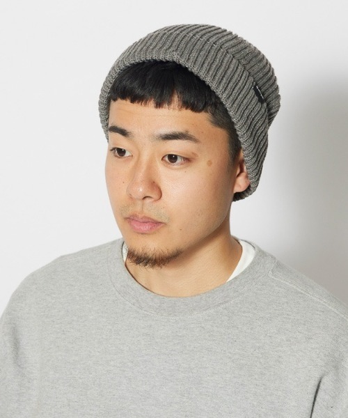 Snow Peak(スノーピーク)の「Pe/Co Knit Cap(ニットキャップ/ビーニー・メンズ・ネイビー/グレー/ブラック・ONE SIZE)」の6枚目の写真
