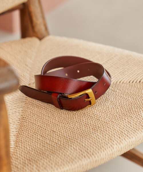 FREAK'S STORE(フリークスストア)の「<新色追加>ヴィンテージ レザーベルト(ベルト・レディース・ブラウン/ブラック/ダークブラウン/チャコールグレー・ONE SIZE)」の17枚目の写真