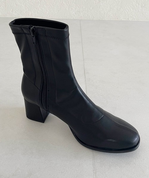 セール】ラウンドトゥストレッチブーツ 31425（ブーツ）｜ORiental