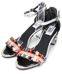 LE TALON | GRISE 7cmヘンケイヒールサンダル(サンダル)