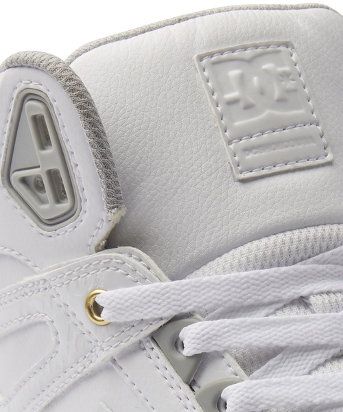 DC SHOES(ディーシーシューズ)の「PURE HIGH-TOP WC SE/DCパテントレザーワンポイントブランドロゴハイカットスニーカー(スニーカー・メンズ・ブラック/ホワイト・26cm/28cm/23.5cm/24.5cm/25cm/25.5cm/23cm/27cm/29cm/26.5cm/27.5cm/24cm/28.5cm)」の9枚目の写真