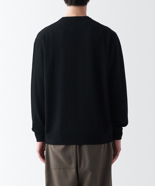 洗えるウールハイゲージクルーネックセーター（ニット/セーター