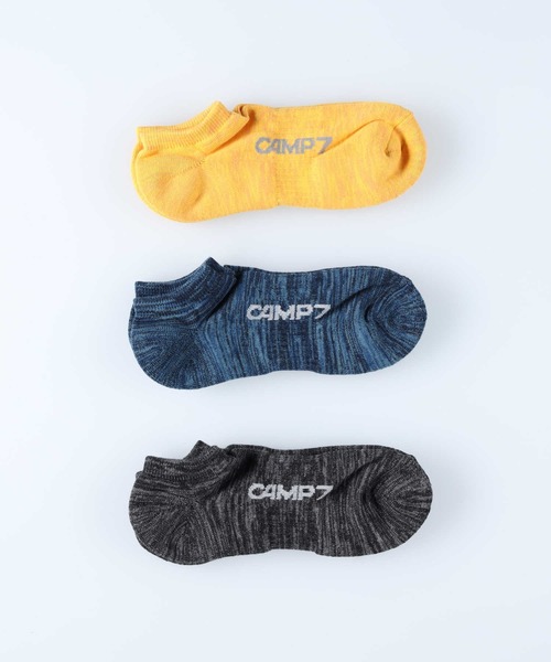 3色セット】CAMP7Aムジ3P（ソックス/靴下）｜CAMP7（キャンプ