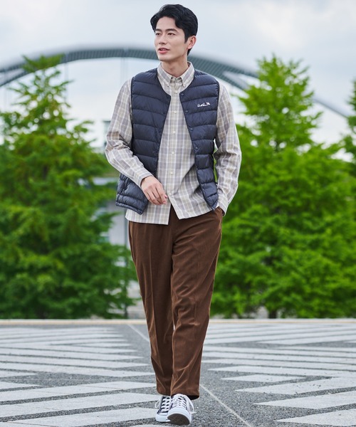 Arnold Palmer（アーノルドパーマー）の「シェア インナーダウンベスト（ダウンベスト・レディース・カーキ/ネイビー/ブラック・S/L/XS/M/LL）」の17枚目の写真