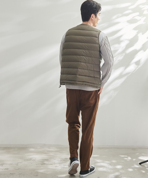 Arnold Palmer（アーノルドパーマー）の「シェア インナーダウンベスト（ダウンベスト・レディース・カーキ/ネイビー/ブラック・S/L/XS/M/LL）」の13枚目の写真