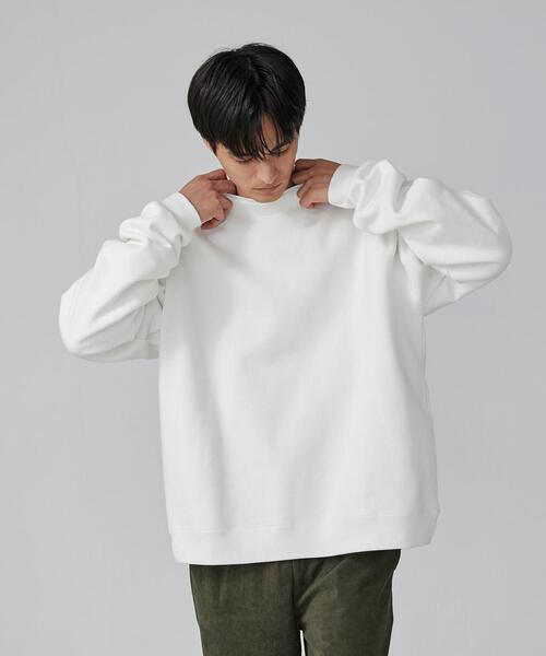 coen（コーエン）の「ビッグシルエットヘビーウェイト裏起毛スウェット（スウェット・メンズ・ブラック/ライトグレー/ホワイト・M/S/XL/L）」の10枚目の写真