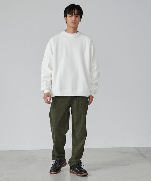 coen（コーエン）の「ビッグシルエットヘビーウェイト裏起毛スウェット（スウェット・メンズ・ブラック/ライトグレー/ホワイト・M/S/XL/L）」の11枚目の写真