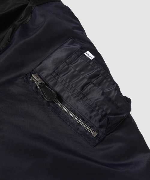 FACETASM（ファセッタズム）の「AVIREX×FACETASM×DOGS MA-1 JACKET（MA-1・レディース・ブラック/カーキ・00）」の14枚目の写真