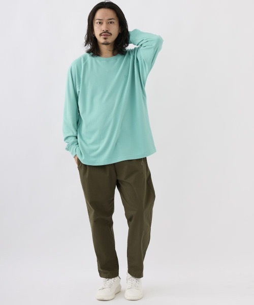 Ocean Pacific(オーシャンパシフィック)の「【OP:オーピー】ロゴロングスリーブTシャツ(Tシャツ/カットソー・メンズ・ホワイト/チャコール/ターコイズブルー/ラベンダー・LARGE/MEDIUM/X-LARGE)」の22枚目の写真