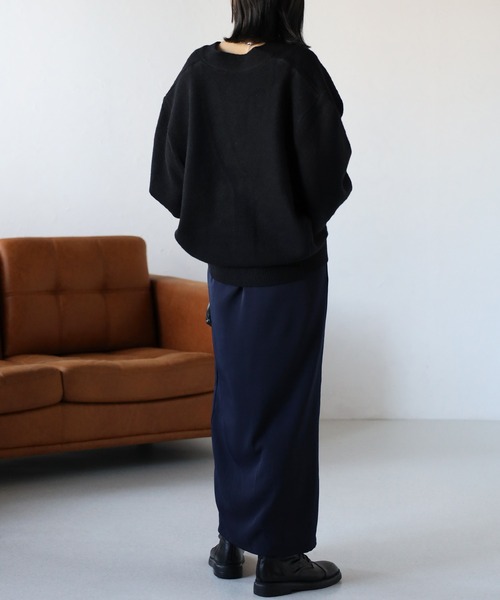 セール】Vネックニットドルマンカーディガン（ニット/セーター）｜ap