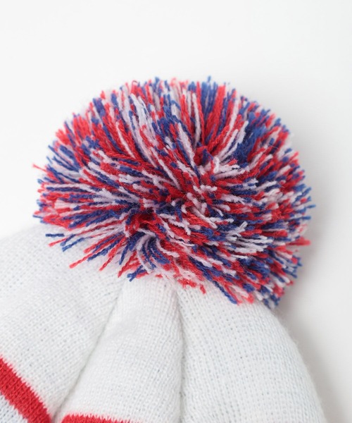 LOWRYS FARM(ローリーズファーム)の「ポンポンロゴワッチ 985202(ニットキャップ/ビーニー・キッズ・ホワイト/レッド/ブルー・FREE)」の11枚目の写真