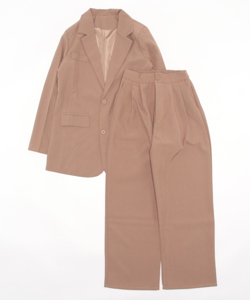 セール】2点セットアップ オーバーサイズテーラードジャケット