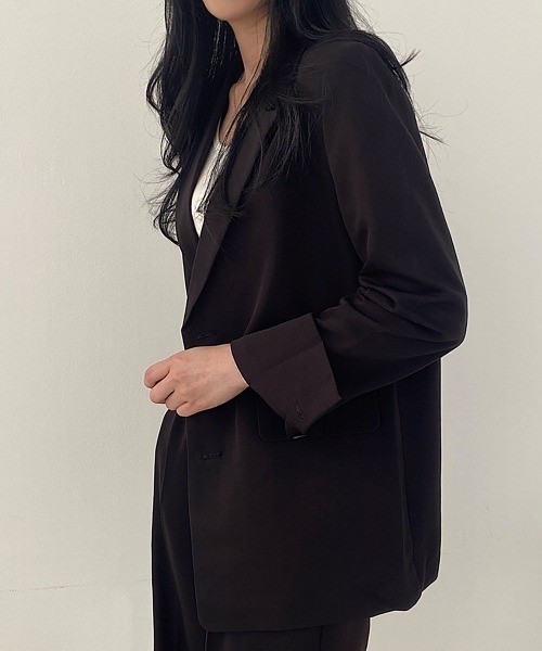 セール】2点セットアップ オーバーサイズテーラードジャケット