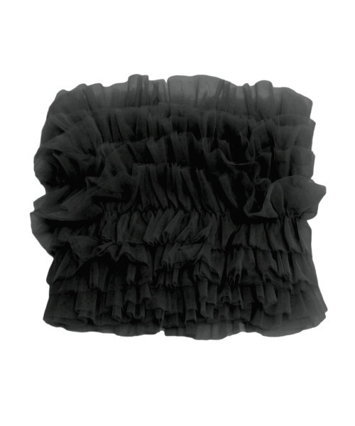 DONOBAN（ドノバン）の「チュールビスチェ（ベスト・レディース・ブラック/グレー/ベージュ・F）」の6枚目の写真