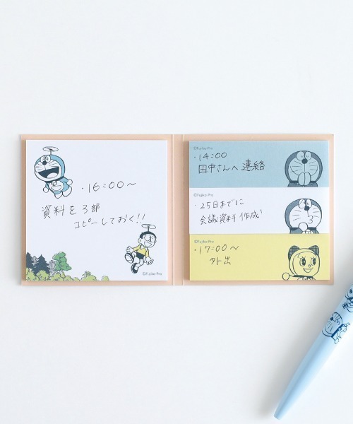 ドラえもん/スティッキーブック（手帳/メモ帳）｜MARK'S