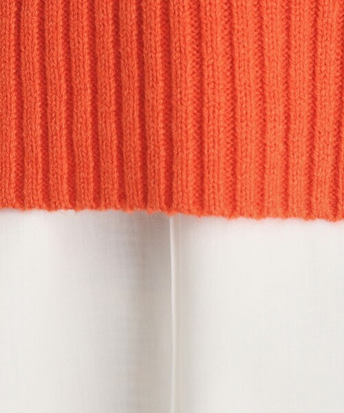 OPAQUE.CLIP(オペークドットクリップ)の「◆≪ヒルナンデス!で紹介≫ ツインセット/ミドルゲージショートニット×タンクトップ【洗濯機洗い可】(その他トップス・レディース・ブラック/オレンジ/グレー・36/38/40/42)」の20枚目の写真