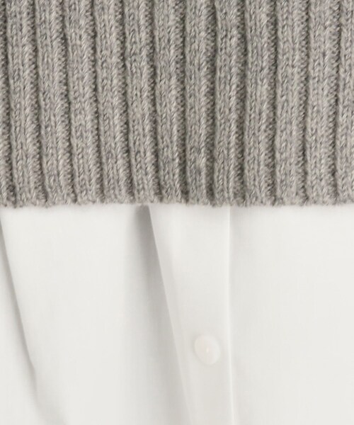 OPAQUE.CLIP(オペークドットクリップ)の「◆≪ヒルナンデス!で紹介≫ ツインセット/ミドルゲージショートニット×タンクトップ【洗濯機洗い可】(その他トップス・レディース・ブラック/オレンジ/グレー・36/38/40/42)」の21枚目の写真