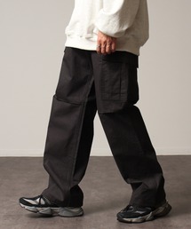 HOUSTON｜ヒューストンのカーゴパンツ（ブラック/黒色系）通販 - ZOZOTOWN