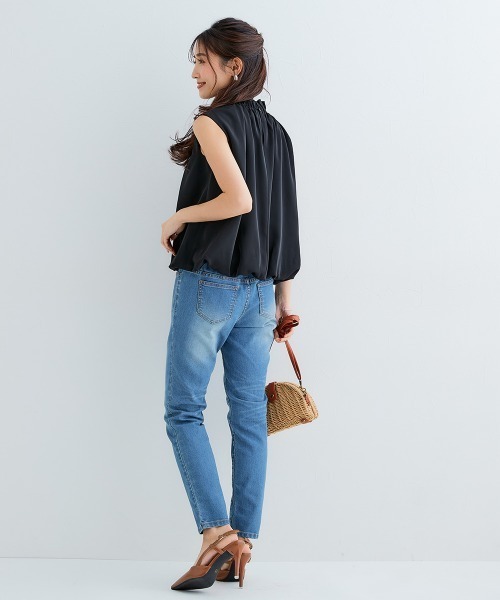 【大人の可愛げデニム♡】CHANEL CCプリント デニムパンツ Amazon | [Chenyoulan] ブルー1/XSデニムパンツ レディース