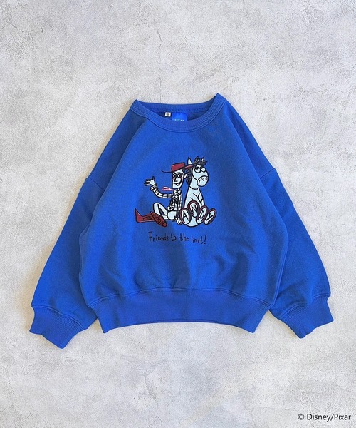 Disney（ディズニー）の「【Disney】【Pixar】プリントスウェット（80～150cm）（スウェット・キッズ・グリーン/レッド/ネイビー/ローズ/チャコール/ブルー/パープル/ベージュ/オフホワイト/ブラウン・80/90/100/120/130/140/150/110/95）」の7枚目の写真