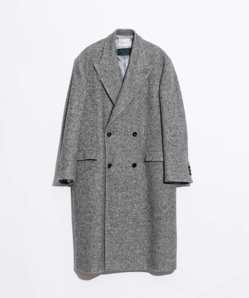 MAISON SPECIAL グレー ダブルブレストコート 02 MAISON SPECIAL（メゾンスペシャル）の「《UNISEX》【Italian