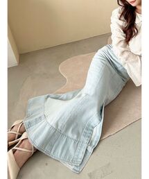 RESEXXY | ウエストデザインマーメイドデニムスカート(デニムスカート)