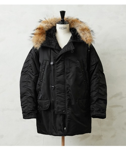 米軍 初期型 N-3B VINTAGE フライトジャケット リアルファー WAIPER