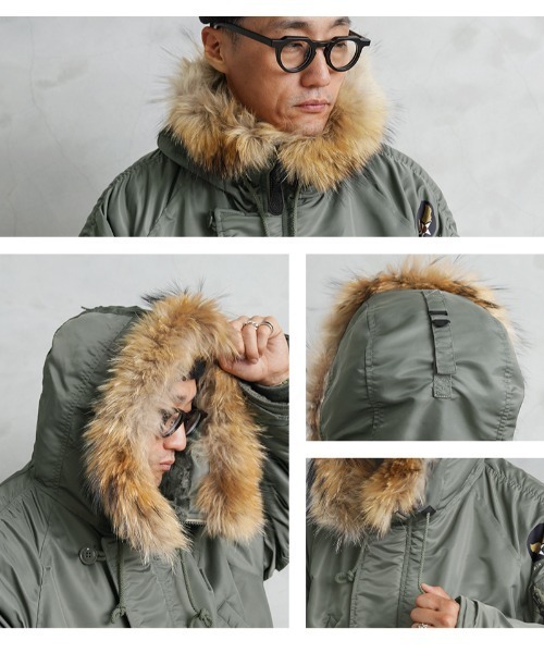 米軍 初期型 N-3B VINTAGE フライトジャケット リアルファー WAIPER