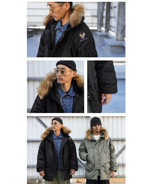 米軍 初期型 N-3B VINTAGE フライトジャケット リアルファー WAIPER