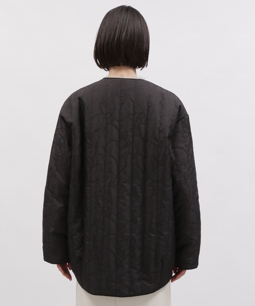 LAKOLE（ラコレ）の「ジャガードキルトジャケット / 995382（ブルゾン・レディース・ブラック/オリーブ・SMALL/MEDIUM）」の21枚目の写真