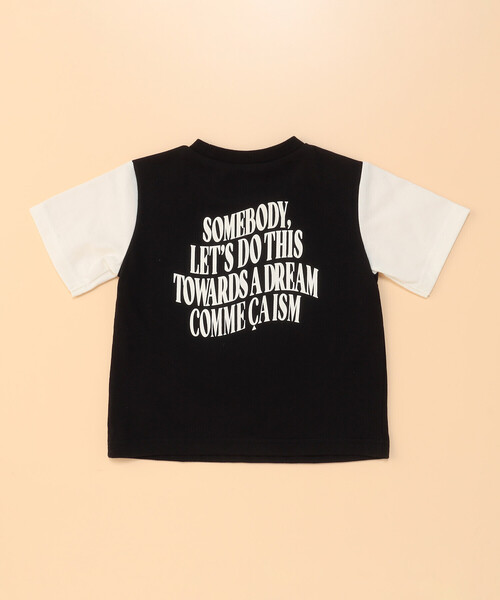 COMME CA ISM(コムサイズム)の「ロゴプリント 半袖Tシャツ(ベビーサイズ)(その他ベビー用品・キッズ・ミント/ホワイト/ブラック・90-100cm/80-90cm)」の9枚目の写真