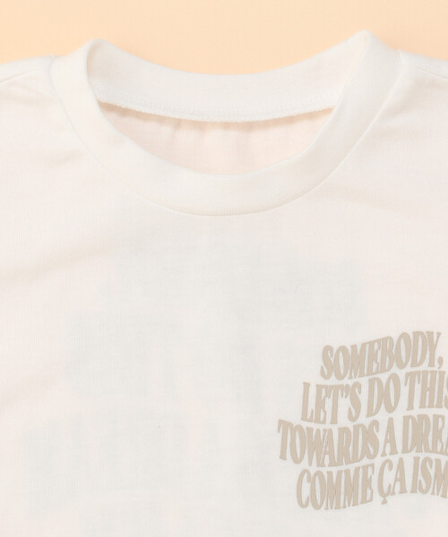 COMME CA ISM(コムサイズム)の「ロゴプリント 半袖Tシャツ(ベビーサイズ)(その他ベビー用品・キッズ・ミント/ホワイト/ブラック・90-100cm/80-90cm)」の11枚目の写真