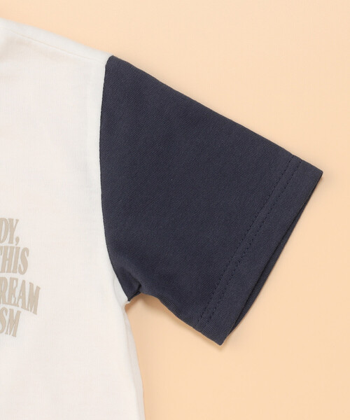 COMME CA ISM(コムサイズム)の「ロゴプリント 半袖Tシャツ(ベビーサイズ)(その他ベビー用品・キッズ・ミント/ホワイト/ブラック・90-100cm/80-90cm)」の13枚目の写真