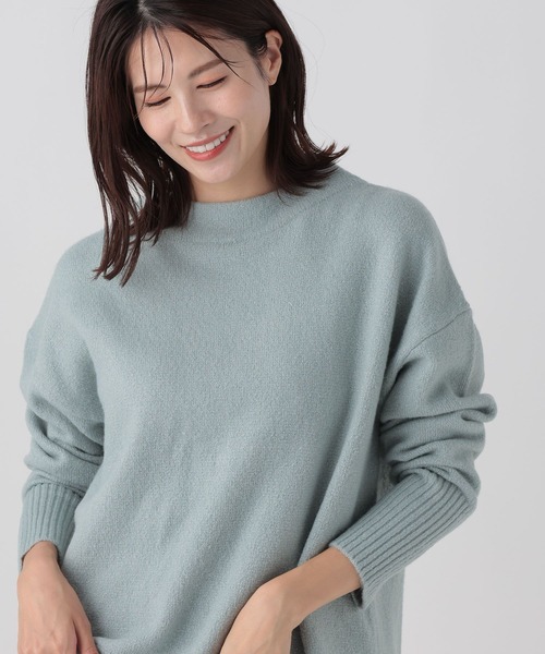 Elura(エルーラ)の「ラメモックネックプルオーバー/996999(ニット/セーター・レディース・ライトベージュ/ライトグレー/グリーン系その他・LARGE/MEDIUM)」の15枚目の写真
