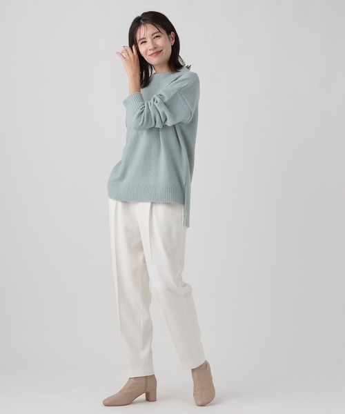 Elura(エルーラ)の「ラメモックネックプルオーバー/996999(ニット/セーター・レディース・ライトベージュ/ライトグレー/グリーン系その他・LARGE/MEDIUM)」の18枚目の写真