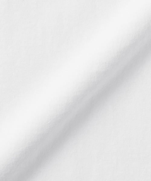 無印良品（ムジルシリョウヒン）の「紳士　洗いざらし太番手フットボール九分袖Ｔシャツ（Tシャツ/カットソー・メンズ・ホワイト/グレー系1/ネイビー系/ブラック・XL/L/S）」の10枚目の写真