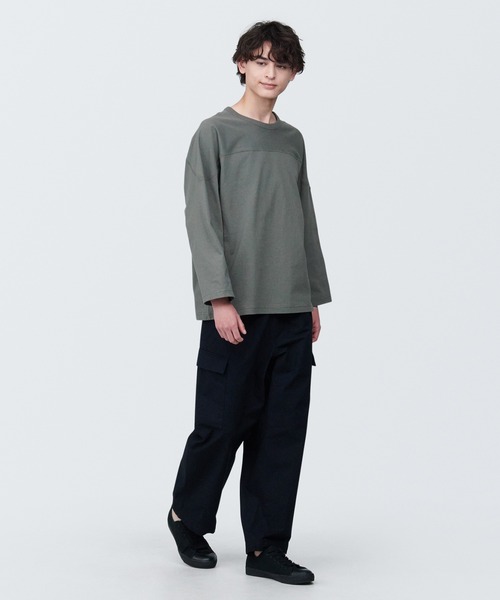 無印良品 紳士 洗いざらし太番手ボートネック九分袖Tシャツ メンズ AB1L6A4S ライトブルー柄 紳士S 無印良品 tシャツ 紳士  洗いざらし太番手ボートネック五分袖Ｔシャツ メンズ レディース : ZOZOTOWN Yahoo!店 - 通販 - Yahoo!ショッピング 無印良品  紳士 洗いざらし太 ... 無印良品 メンズ 洗いざらし太番手ボートネック九分袖TシャツTシャツ